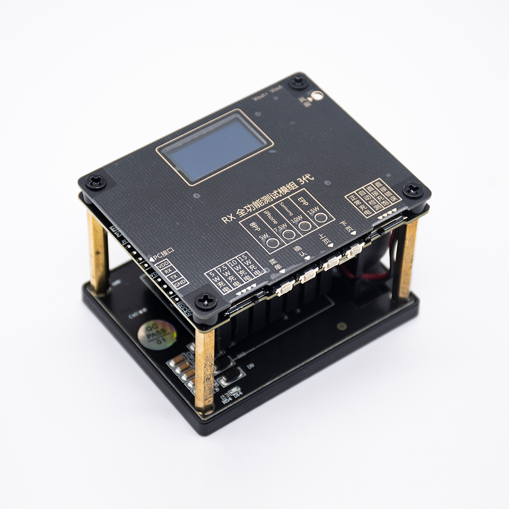 Elecbee QI 7.5W 10W 15W 快速无线充电器测试仪电压电流表测试检测仪指示器